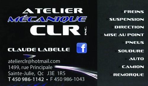 Atelier Mécanique CLR Inc