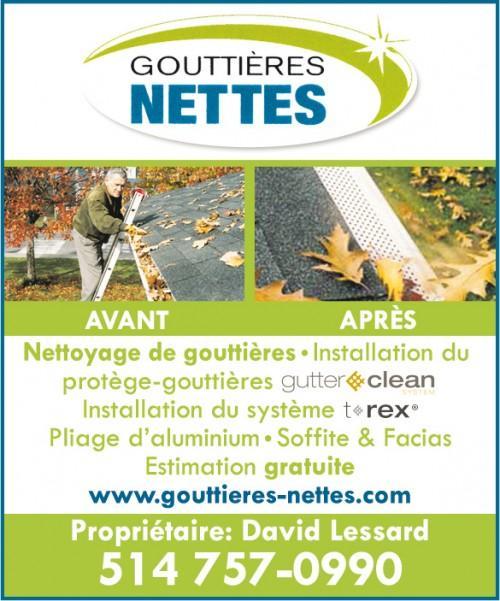 Gouttières Longueuil Brossard