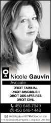 Nicole Gauvin Avocate