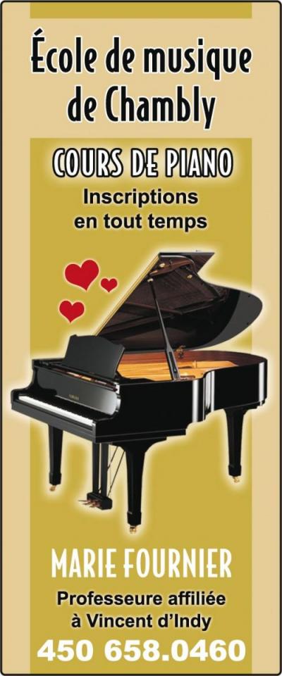 Cours de Piano Chambly