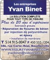 Les Entreprises Yvan Binet