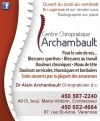 Centre chiropratique Archambault