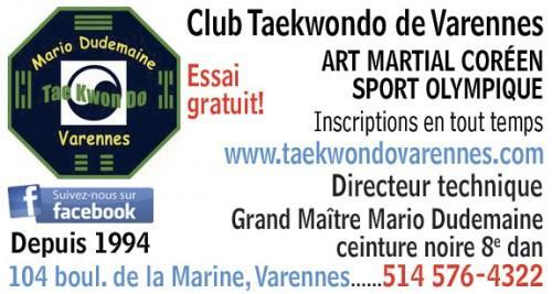 Arts martiaux à Varennes