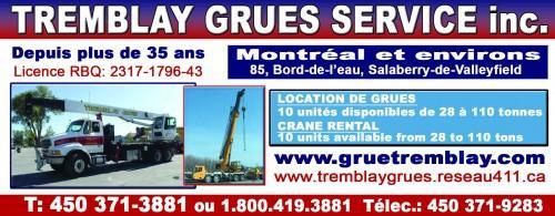 Grues Tremblay Service