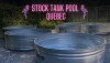 Stock Tank Pool Quebec